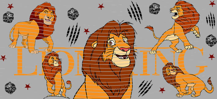 16oz Disney style-D-505